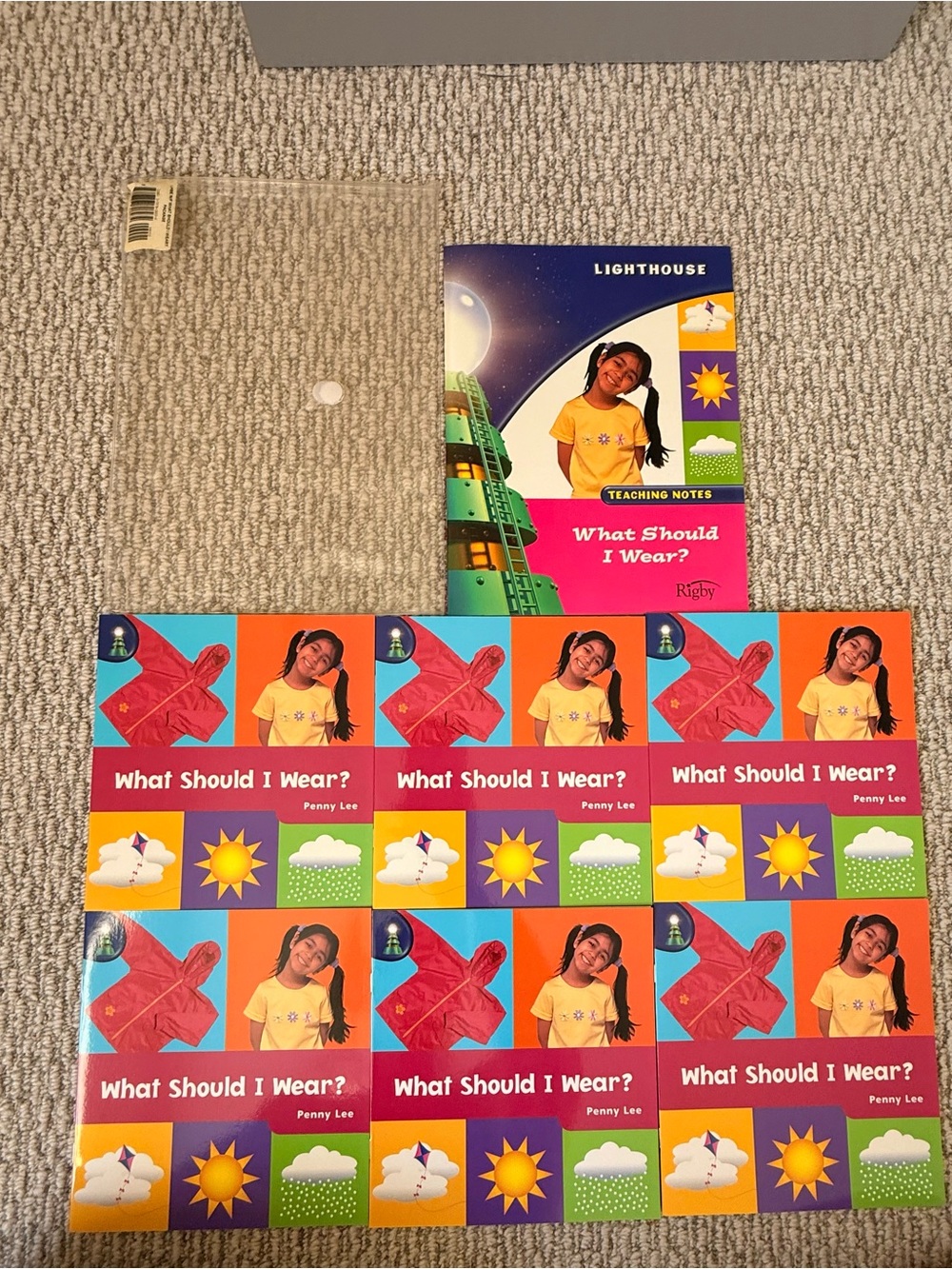 Rigby Lighthouse What Should I Wear? Guided Reading Set 6 Books + Teaching Notes
